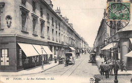 Tours       37            Rue Nationale    N°  LL 97   (voir Scan) - Tours