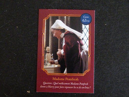 CARTE AUCHAN HARRY POTTER 63/90 MADAME POMFRESH - Harry Potter