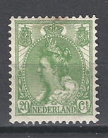 NVPH Nederland Netherlands Pays Bas Niederlande Holanda 68 MLH/ongebruikt ; Wilhelmina 1899 - Ongebruikt
