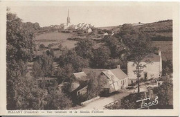 ELLIANT, Vue Générale Et Le Moulin - Elliant