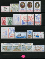 SPM Miquelon Année 1989 ** Complète N° 497/512 PA 68 Bloc 3  Neufs MNH Luxe C 55,05 € Jahrgang Complet Year Ano Completo - Full Years