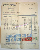 Groothandel In Textielwaren, Robert Van De Putte, Astridlaan Gent 1947 - 1900 – 1949