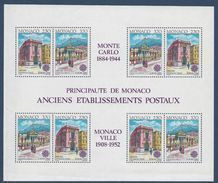⭐ Monaco - Bloc YT N° 49 ** - Neuf Sans Charnière - 1990 ⭐ - Blocks & Kleinbögen