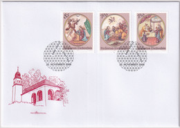 MiNr. 1428 - 1430  Liechtenstein2006, 20. Nov. Weihnachten - Illustriertes FDC - Sonstige & Ohne Zuordnung