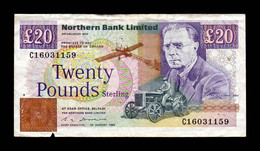 Irlanda Del Norte 20 Pounds Northern Bank Limited 1992 Pick 195b BC F - Irlande