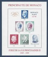 ⭐ Monaco - Bloc YT N° 83 ** - Neuf Sans Charnière - 1999 ⭐ - Blocks & Kleinbögen
