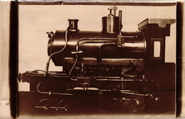 Photographie Originale 13.5 X 8.5 Cm - Locomotive à Vapeur - Chemin-de-fer - Train - Date Inconnue - Treinen