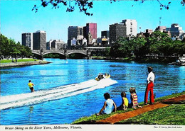 ►   CPSM   Ski Nautique   Water Skiing On The River Yarra Melbourne - Ski Náutico