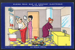 Buvard (trèscoloré) (illustr Bellus) CONFORT ELECTRIQUE / La Salle D'eau  (M2815) - Electricité & Gaz