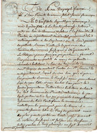 VP18.434- SALERS - Acte An 9 - Quittance Par Mr JARRIGE De SAINT CIRGUES MALBERT à Mrs TIBLE & BARBET De VALMEROUX - Manuscrits