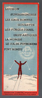 Marque-page (partie De Couvre-livre) PYRENEES Stations De Sportd'hiver (PPP32741) - Bladwijzers