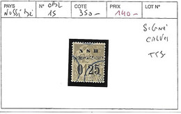 NOSSI-BE N° 15 OBL SIGNE CALVES - Used Stamps