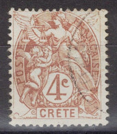 Crète - YT 4 Oblitéré - 1902-03 - Used Stamps