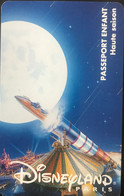 FRANCE  -  DisneyLAND PARIS  -  SPACE MOUNTAIN  -  Enfant - Pasaportes Disney