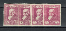 R010.ROJA.1/ 1930 QUINTA DE GOYA, EDIFIL 502 **, X4 - Nuevos