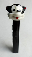 TRES RARE PEZ DISNEY NO FEET FIGARO - PINOCCHIO LIL BAD WOLF DBP 818829 Vers 1965 - Pez