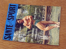 Revue SANTE & SPORT N°135 D'octobre 1976.  Culturisme, Musculation. - Sport
