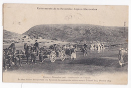 Evènements De La Frontière Algéro-Marocaine, Maroc 1908 Anniversaire De Taforalt, Cachet La Poste Corse 1944 - Andere & Zonder Classificatie