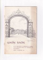Programma Brochure Diploma Uitreiking - Provinciale School Voor Verpleegsters - Gent - 1957 - Scolaire