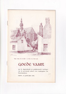 Programma Brochure Diploma Uitreiking - Provinciale School Voor Verpleegsters - Gent - 1958 - Scolaire