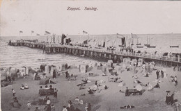 A1261) ZOPPOT - Seesteg - Sehr Schöne Alte Belebte Ansicht OLD !! 23.07.1907 Danzig - - Polonia