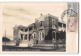 CPA Carte Photo Lobito Angola Edificio Do Banco De Angola - Angola