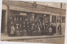 Paris 1910 Tabac A La Cigarette Du Père Lachaise - Zonder Classificatie