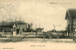 Arvant * Vue De La Gare Du Village * Ligne Chemin De Fer De Haute Loire - Sonstige & Ohne Zuordnung