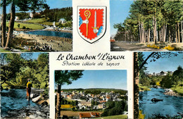 Chambon Sur Lignon * Souvenir De La Commune * Multivues * Pêche à La Ligne Pêcheur - Other & Unclassified