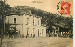 Aurec * Vue Sur La Gare * Ligne Chemin De Fer De Haute Loire - Sonstige & Ohne Zuordnung