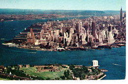 New York City (viaggiata Per La Francia, 1962) - Mehransichten, Panoramakarten