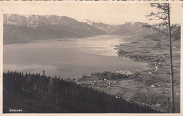 A1295) ATTERSEE Vono Oben - Mit Dünn Besiedelter Gegend U. Wald Im Vordergrund TOP !! ALT ! - Attersee-Orte