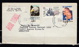 Brief Van Westfield Naar Buenos Aires (Argentinie) - Storia Postale