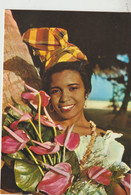 Saint-Bartelemy  97133   Sourire Et Anthuriums...Image  Caraibes - Saint Barthelemy