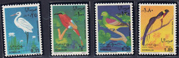 SOMALIE - Faune, Oiseaux, Gde Aigrette, Guêpier Rose, Pigeon Vert, Veuve à Collier D'or - 1968 - MNH - Somalië (1960-...)