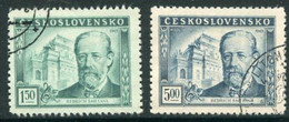 CZECHOSLOVAKIA 1949 Smetana Centenary Used.  Michel 578-79 - Gebruikt