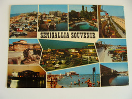 SOUVENIR  SENIGALLIA    ANCONA  -   MARCHE  VIAGGIATA  COME DA  FOTO - Senigallia