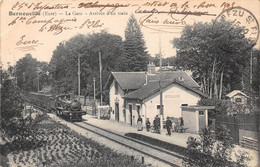 BERNOUVILLE - La Gare - Arrivée D'un Train - Andere Gemeenten