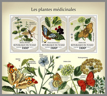CHAD 2021 MNH Medical Plants Medizinische Pflanzen Plantes Medicinales M/S - OFFICIAL ISSUE - DHQ2144 - Heilpflanzen