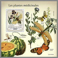 CHAD 2021 MNH Medical Plants Medizinische Pflanzen Plantes Medicinales S/S - IMPERFORATED - DHQ2144 - Heilpflanzen