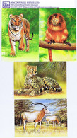 Ireland 1998 Endangered Animals Set Of 4 Maximum Cards Unused (nos 1-4), Plus Miniature Sheet FDC - Maximum Cards