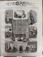 THE GRAPHIC NEWSPAPER MAGAZINE 531 / 1880. PERU LIMA. IRELAND. LOIRE. BURMAH BURMA MYANMAR. MADRAS CHENNAI BENGAL INDIA - Otros & Sin Clasificación