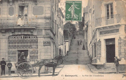QUIMPERLE   - La Rue Des Chambriers  ( Attelage ) Edts  ? - Quimperlé