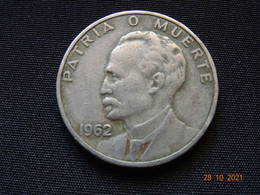 République De CUBA, 20 Centavos  PATRIA  O MUERTE   1962, TTB - Sonstige – Amerika