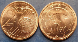 EuroCoins < Estonia > 2 Cents 2021 UNC - Estonia