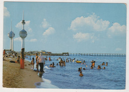 KUWAIT,SEA SIDE AND TOWERS ,KUWAIT ,POSTCARD - Kuwait