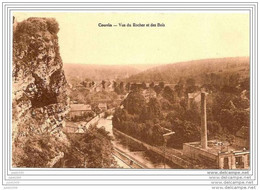 COUVIN ..-- Vu Du Rocher Et Des Bois . 1932 Vers FONTAINE L'EVEQUE ( Melle Elise LIENANT, Café De La Barrière ) . - Couvin