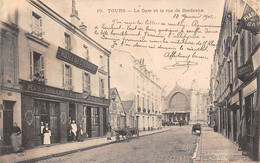 Tours       37         Hôtel. Restaurant;    Hôtel Des Colonies   N° 19  (voir Scan) - Tours