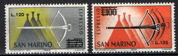 SAN MARINO - 1965 - BALESTRA CON SOVRASTAMPA - OVERPRINTED - MNH - Exprespost