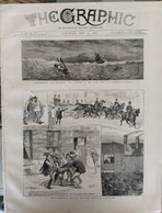 THE GRAPHIC NEWSPAPER MAGAZINE 546 / 1880 EQUESTRIAN FESTIVAL VIENNA AUSTRIA. GLADSTONE AFGHANISTAN. IRELAND CABUL KABUL - Altri & Non Classificati